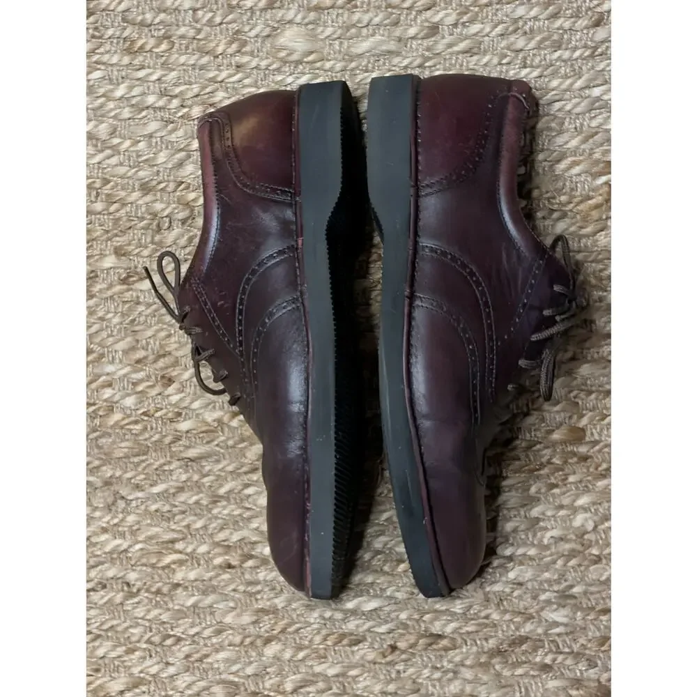 Rockport Dressports Men's 10.5 M Wingtip Oxfords Lightweight Leather Dress Shoes
